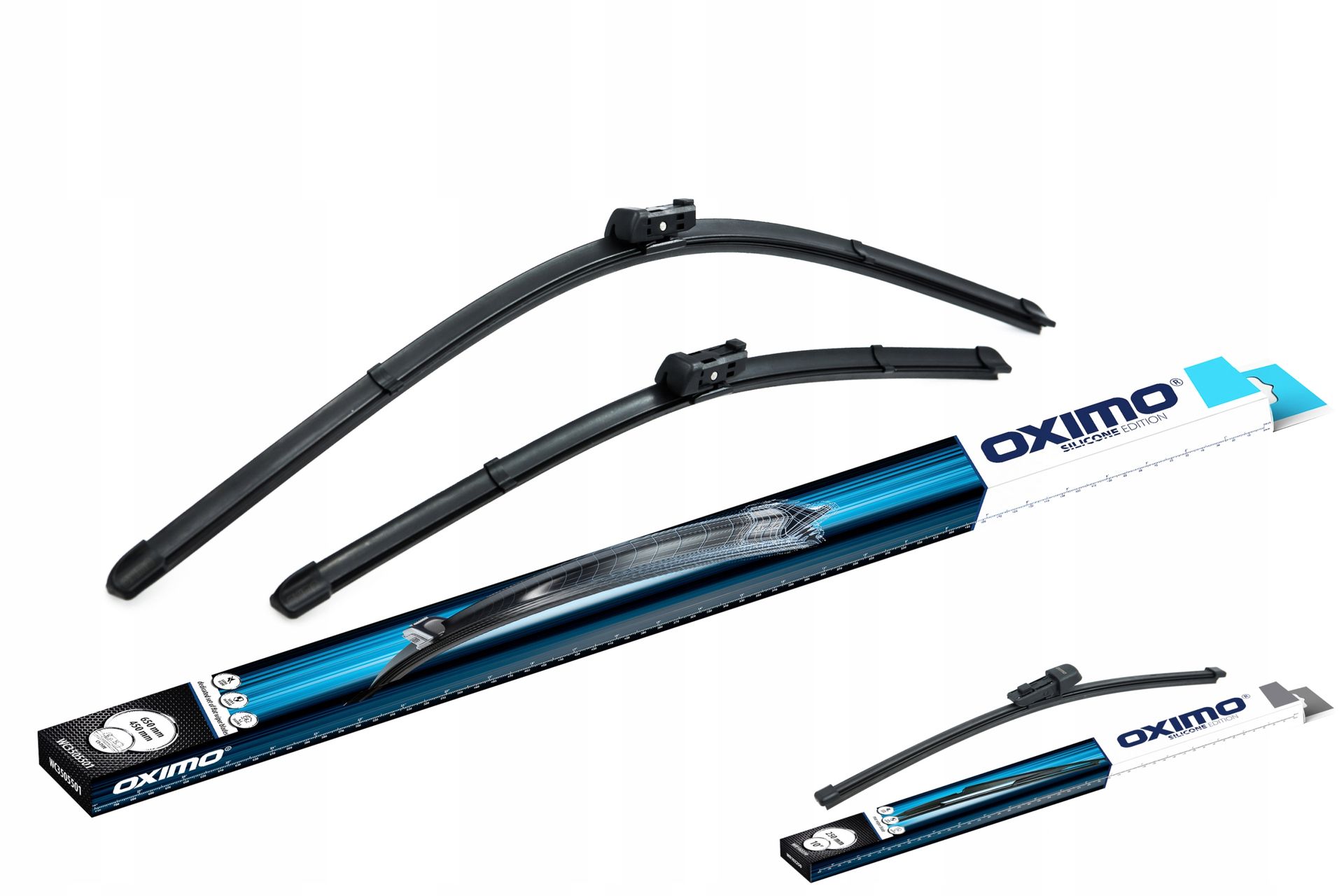 Wycieraczki Oximo Skoda Octavia III 2012- Hb +tył