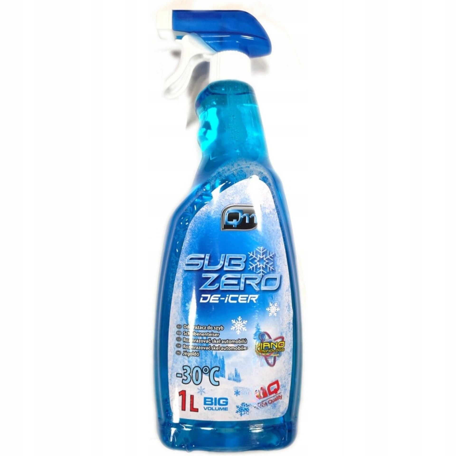 Odmrażacz do szyb samochodowych lusterek szronu lodu De-Icer Nano -30°C 1L