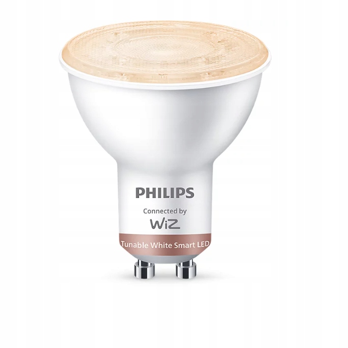 WiZ Philips Smart WiFi Spot PAR16 GU10 4.7W 37° 345Lm Tunable White, 3pcs p