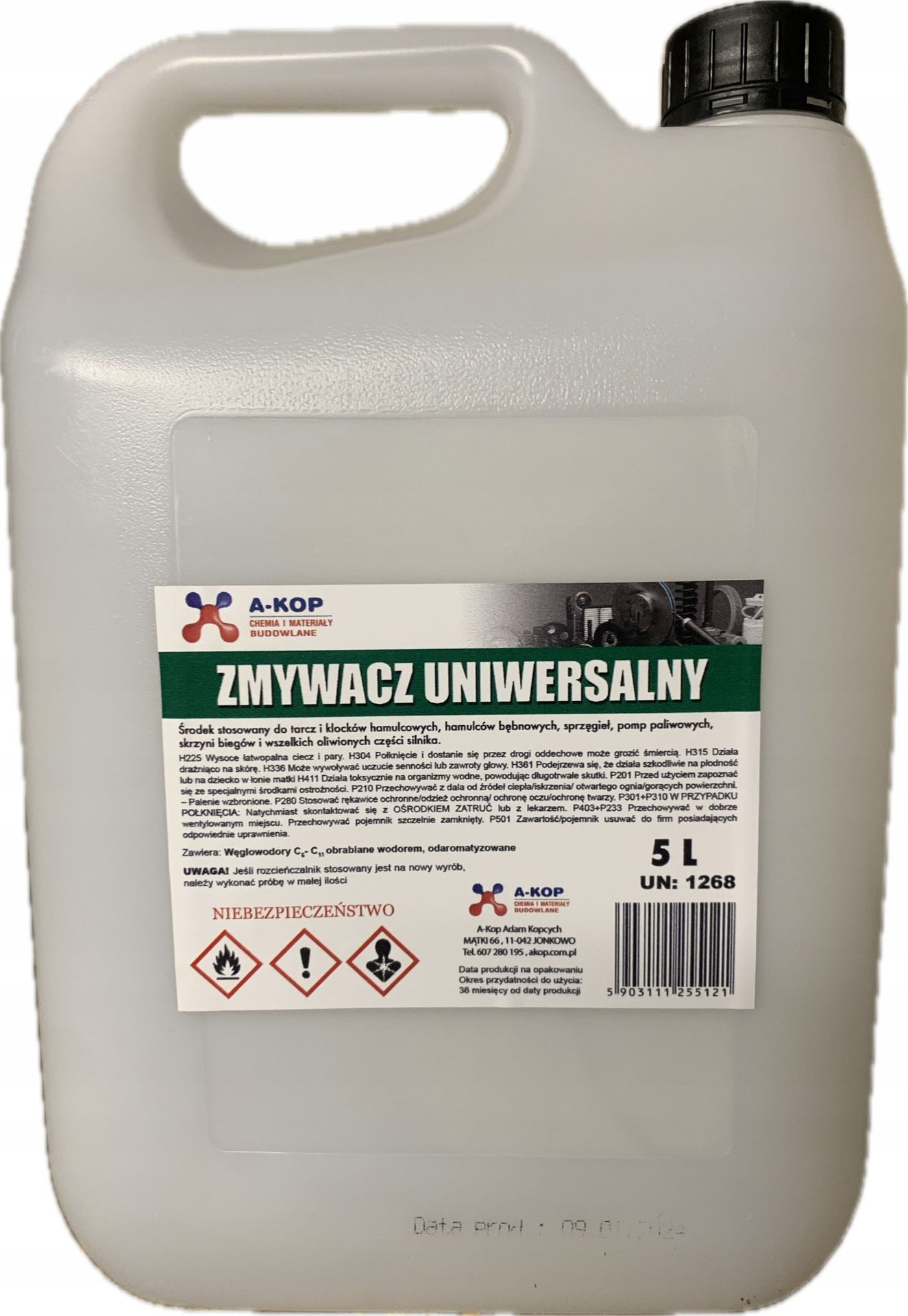 Zmywacz Do Hamulców 5l