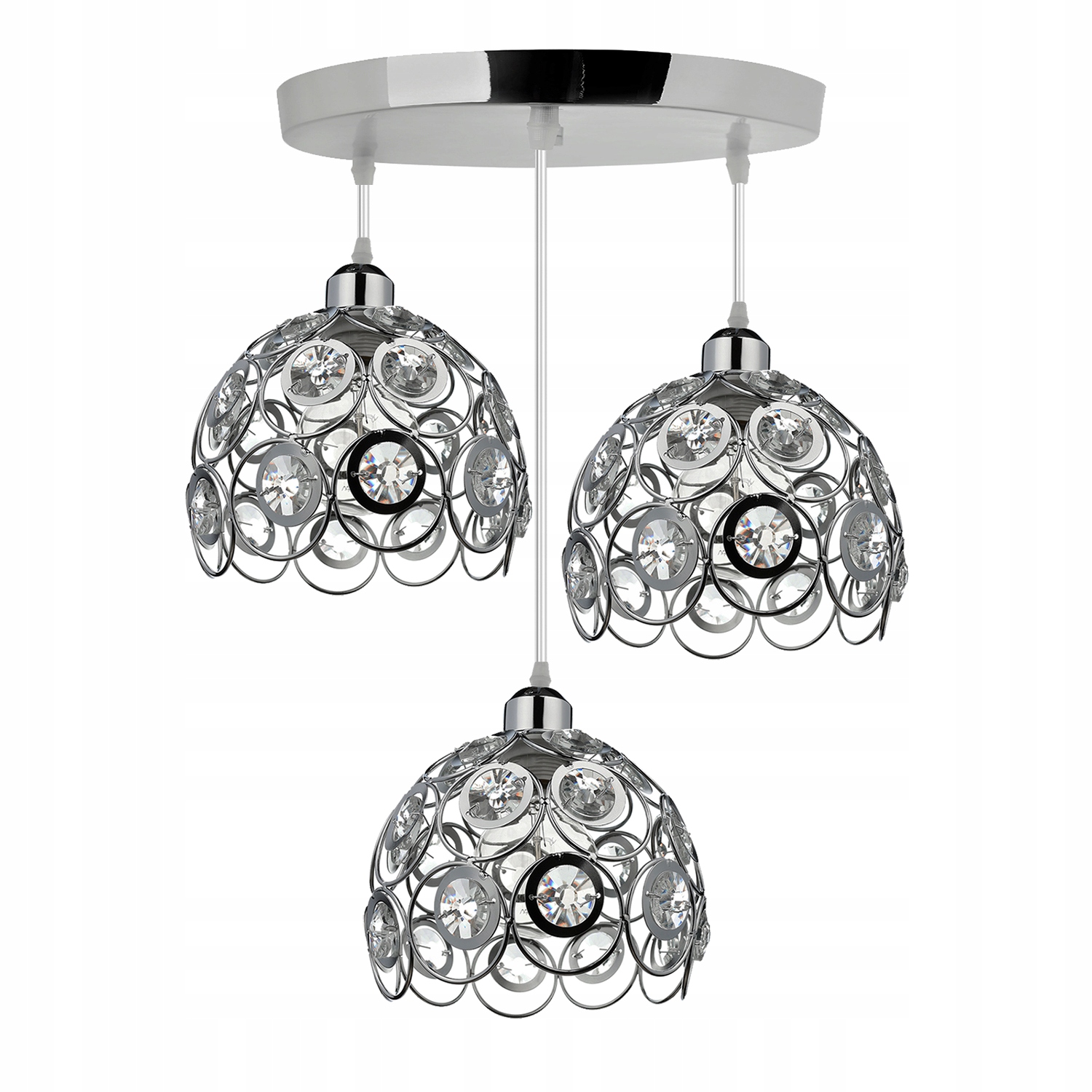Lampa Wisząca Sufitowa Żyrandol Brylant Led