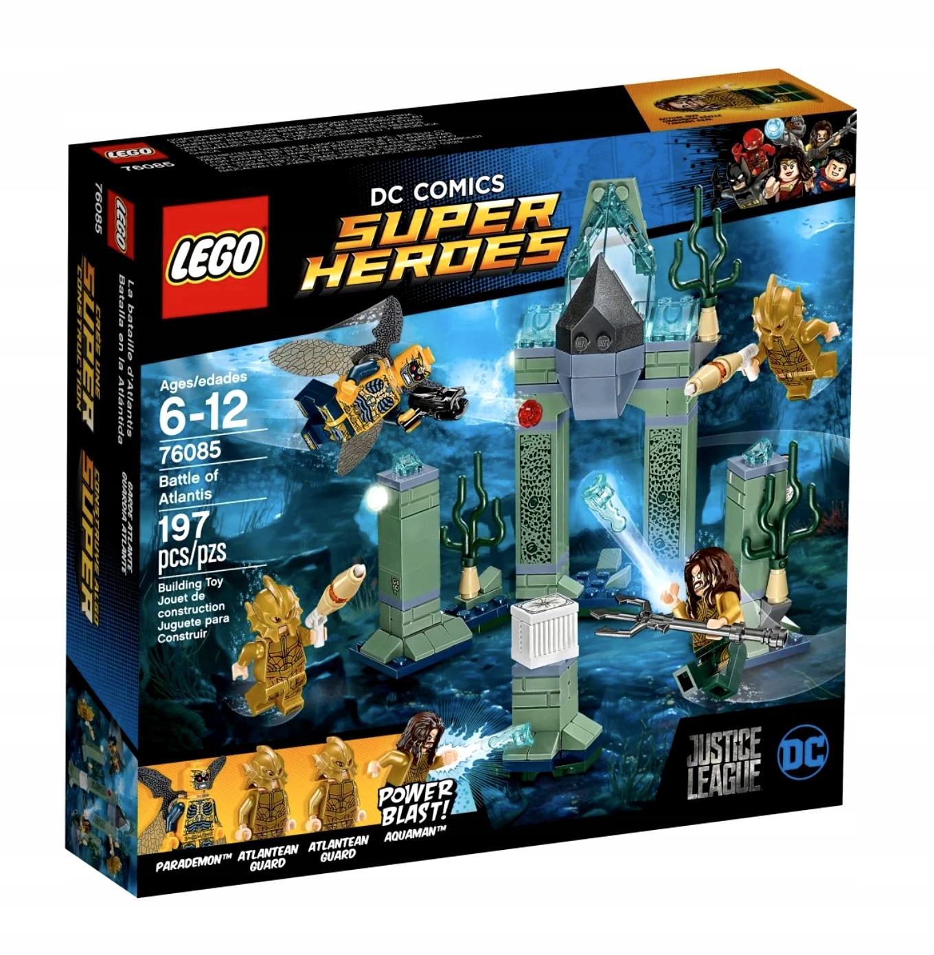 Lego Heroes 76085 Bitwa o Atlantis DC
