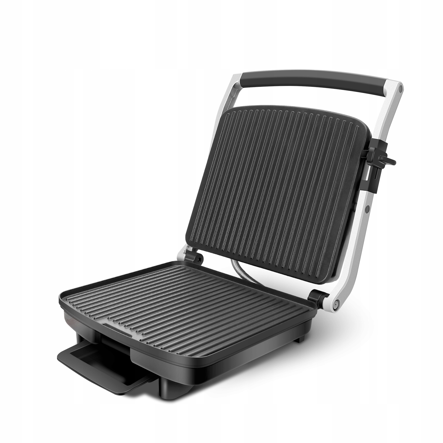 Kontaktowy grill elektryczny Aigostar Samuel 30IBP srebrny/szary 2000 W