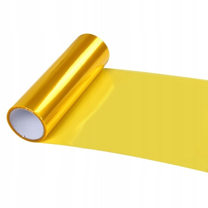Folia Do Lamp Żółta 30 x 50 cm Zmiana koloru