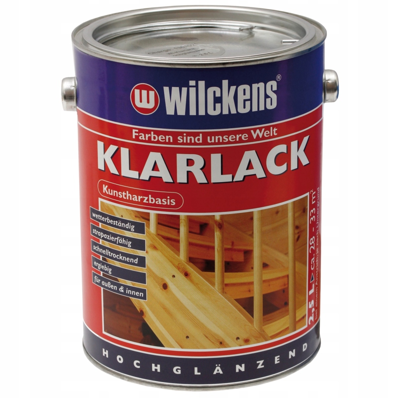 Farba Lakier bezbarwny top coat Nopolux Wilckens Granit 2.5 l Puszka