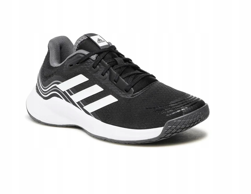 Buty męskie czarne Adidas sportowe GX1264 r. 45,3 sport