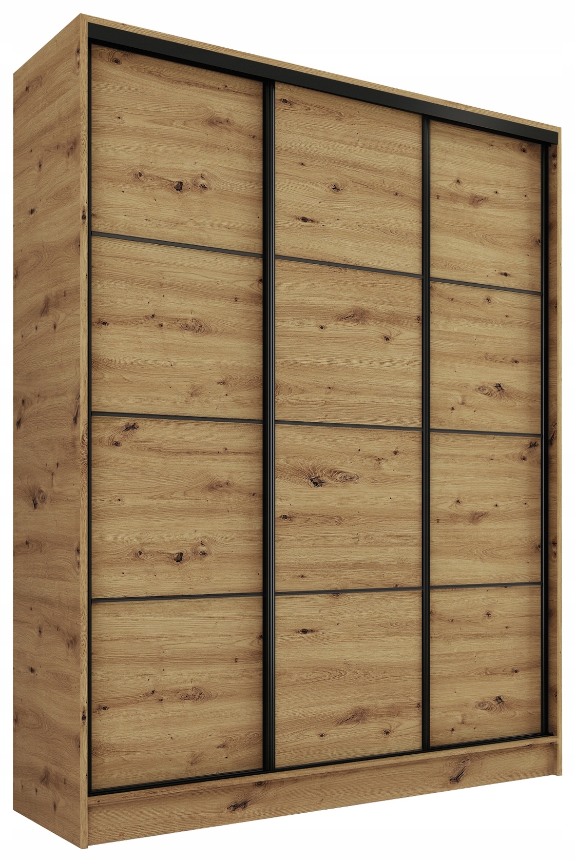 Szafa przesuwna 150 cm Loft artisan szuflady
