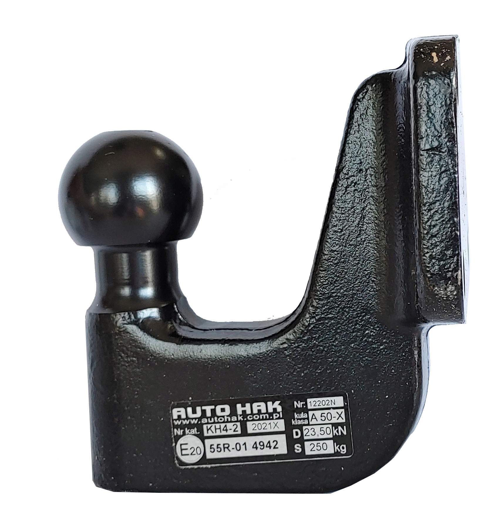 Kula haka obniżana holowniczego zaczepu zaczep przyczepy na 4 śruby 3500kg
