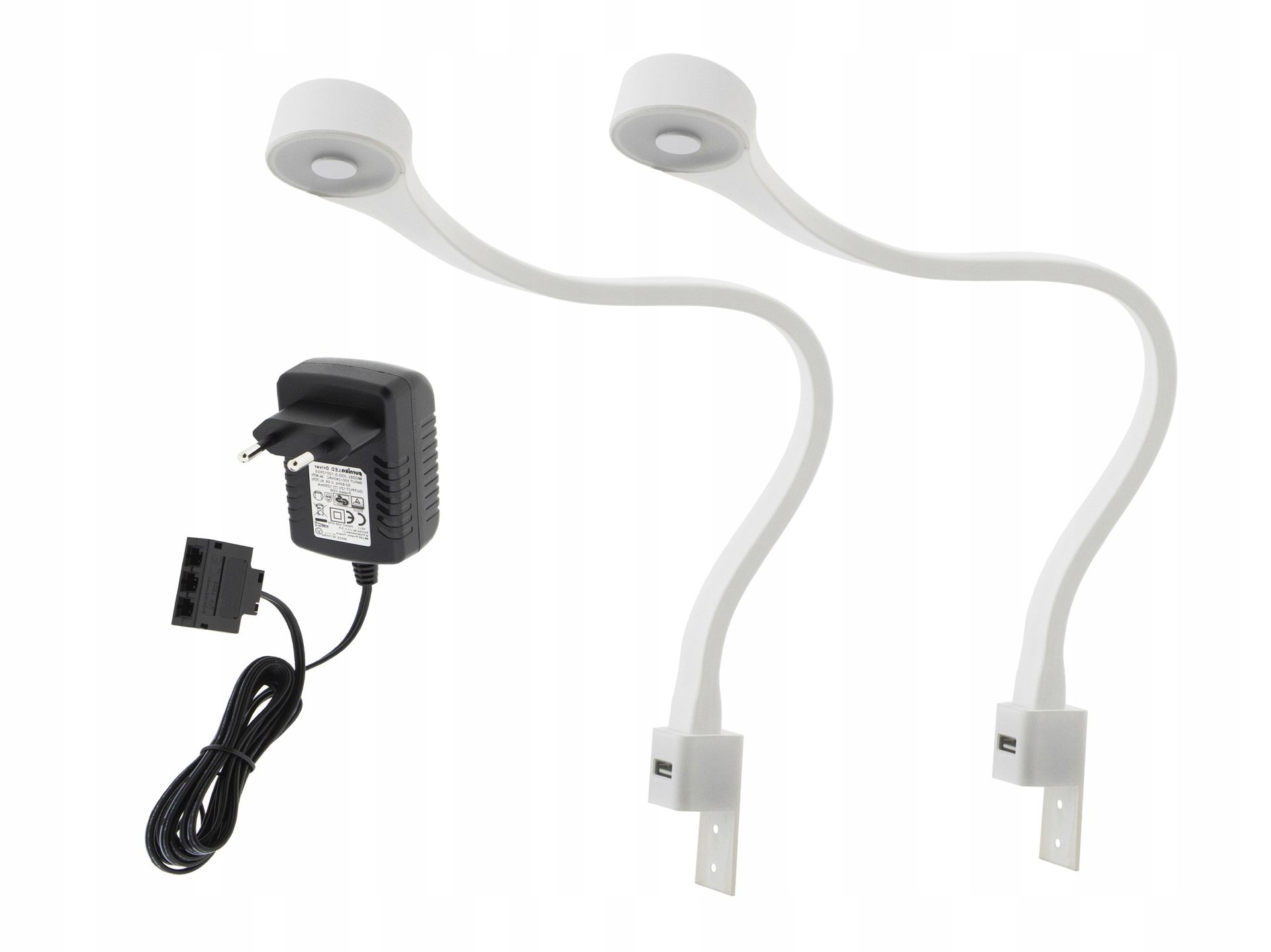2x Lampa nocna Led do łóżka czytania 1,8W Flexi R
