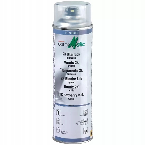 Lakier Bezbarwny 2K Colormatic, 500 ml, błyszczący