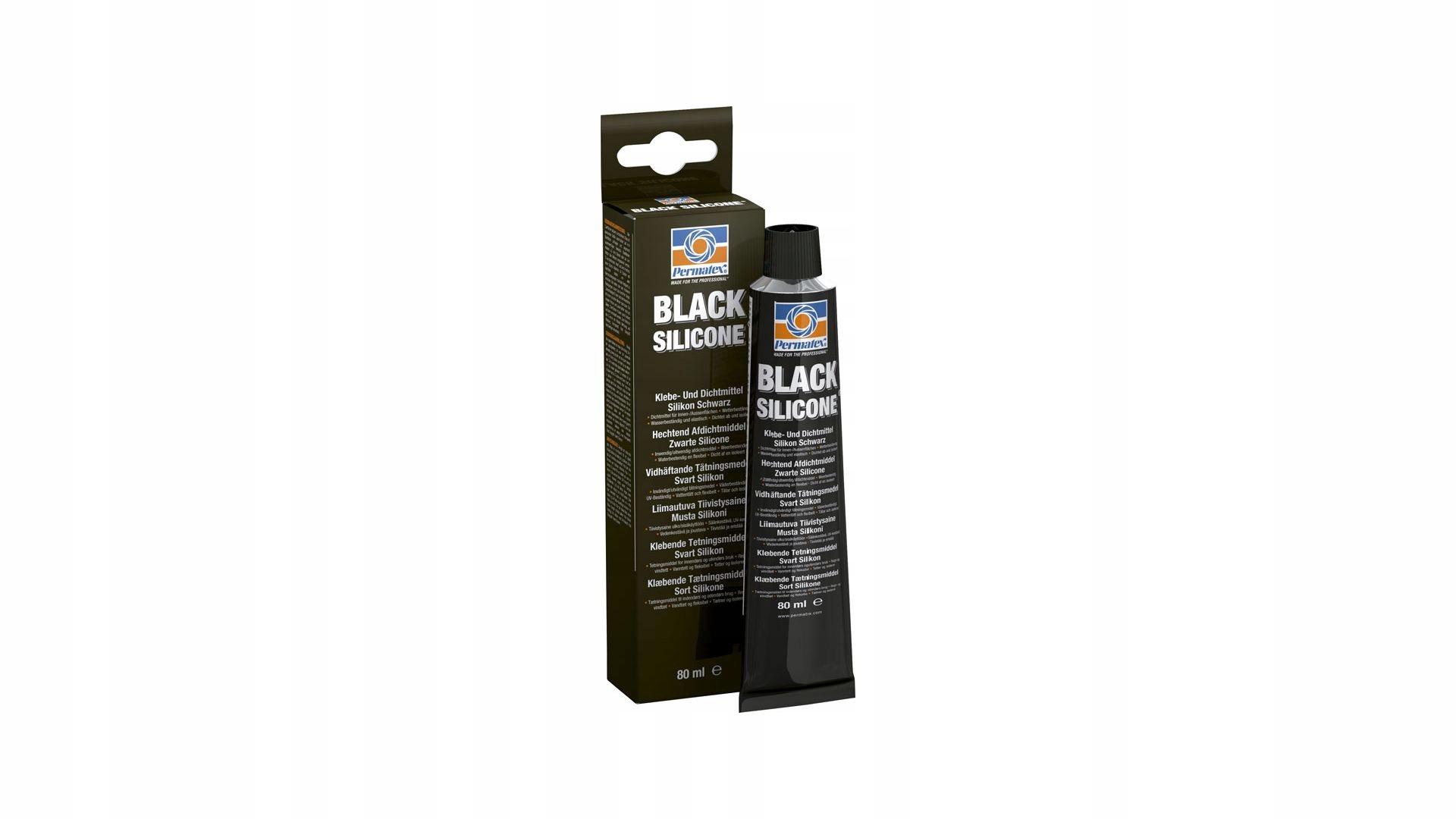 Permatex Uszczelniacz Silikonowy Czarny Rtv 80ml