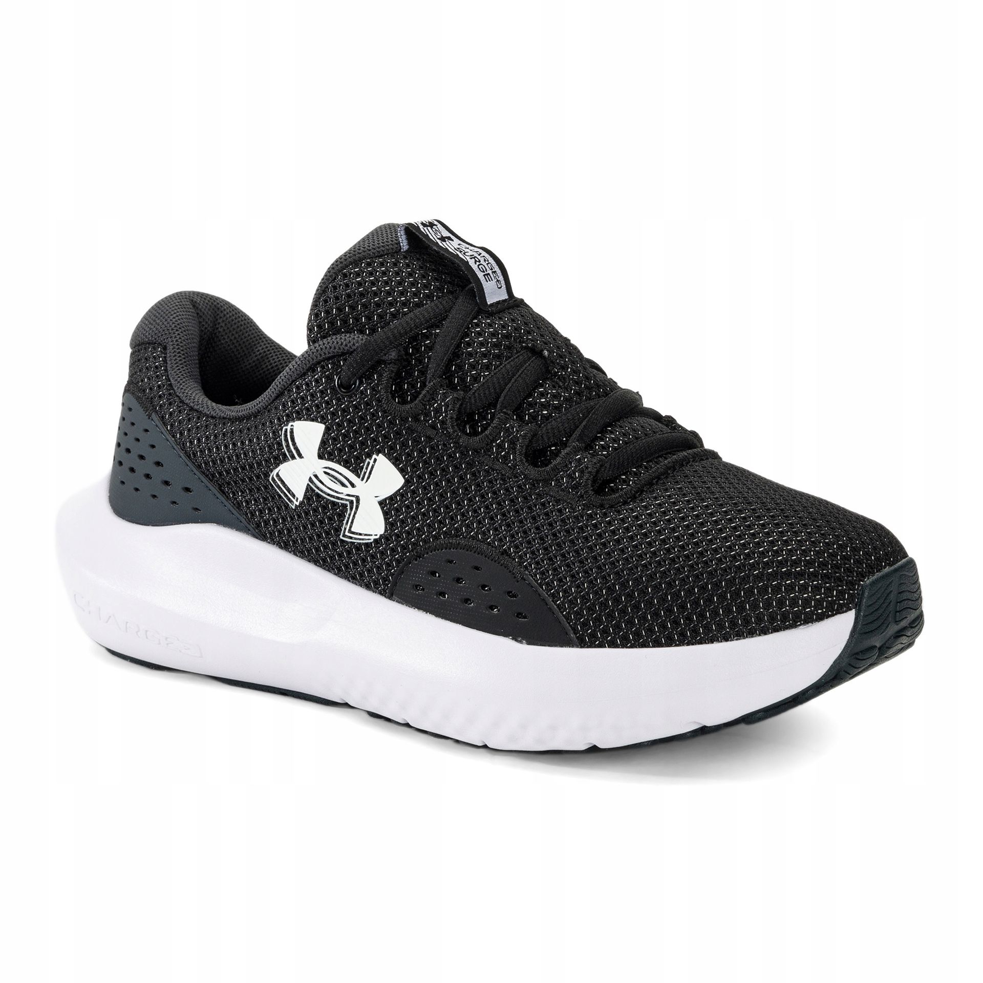 Buty do biegania damskie Under Armour Charged Surge 4 black/white 39