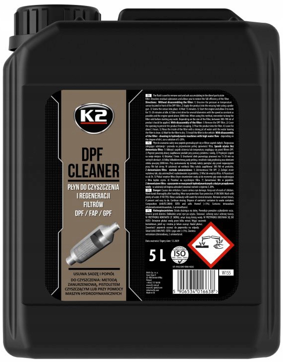 K2 Dpf Cleaner Regeneracja Dpf 5L W155