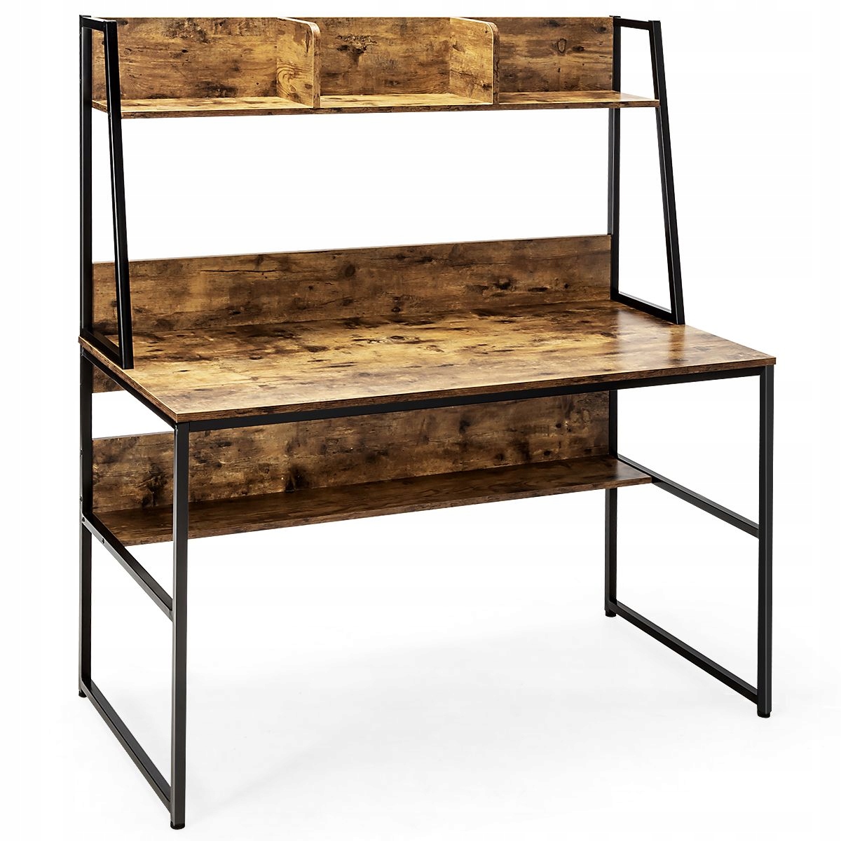 Biurko komputerowe Biurko do nauki z 2 półkami