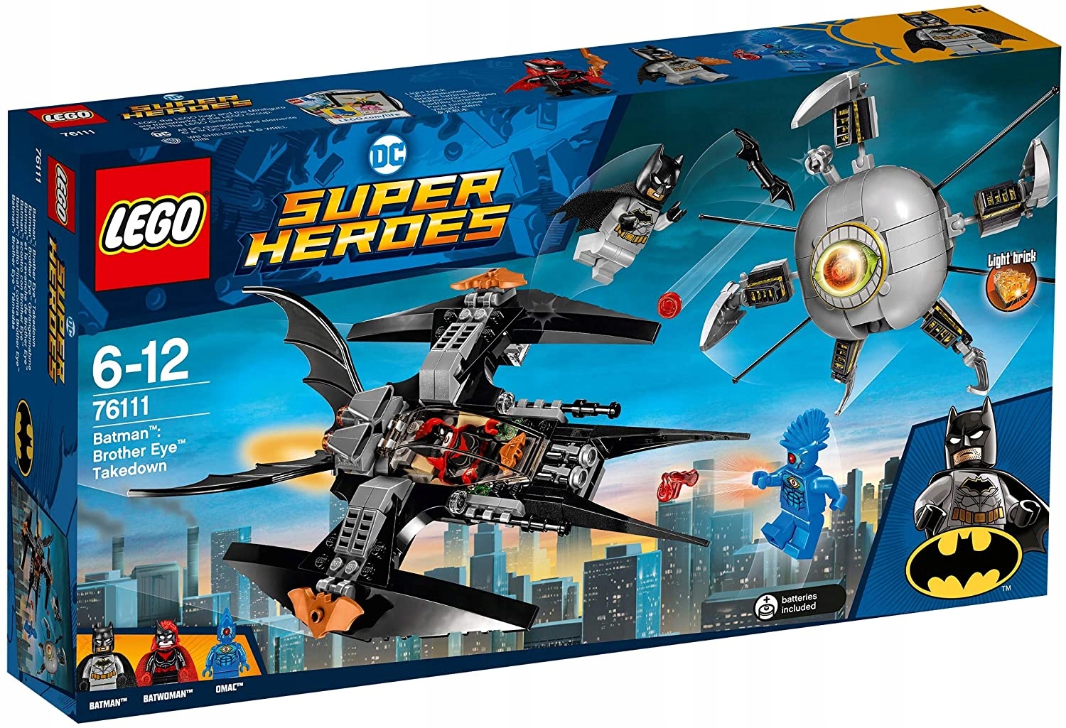 Lego DC Comics 76111 Pojedynek z Brother-Eye