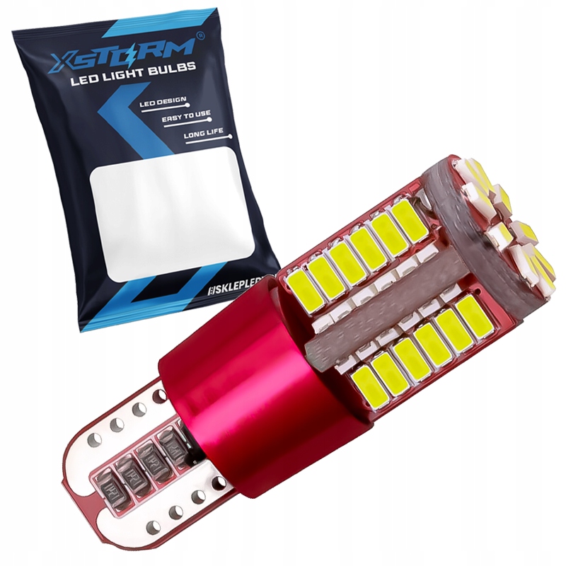 Żarówka Led Xstorm W5W T10 Postojówki 57 Led Canbus 360°