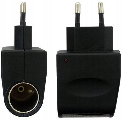 Adapter Przejsciowka Zapalniczki 220V Na 12V 220 230V