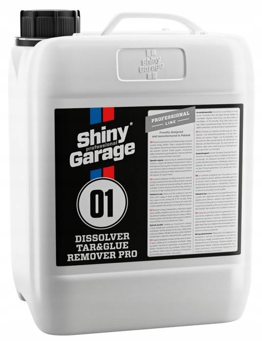 Shiny Garage Dissolver Tar&glue Remover Pro 5L