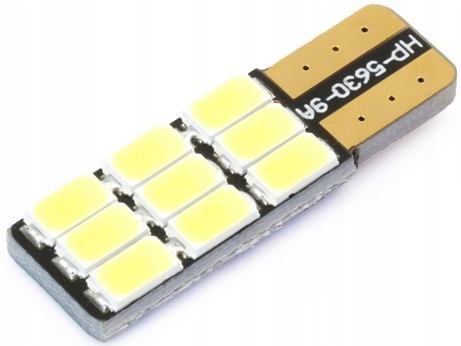 W5W T10 9 Led Smd 5630 Can Bus Canbus boczna