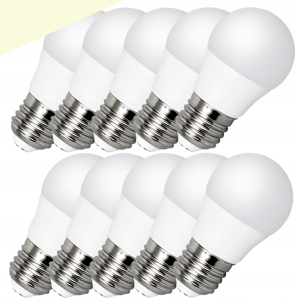 Żarówka Led Smd E27 4W=35W G45 Mała Kulka B.neutralna