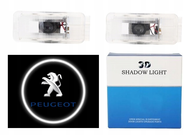 Led Logo Projektor Hd Peugeot 407 508 5008 307 607
