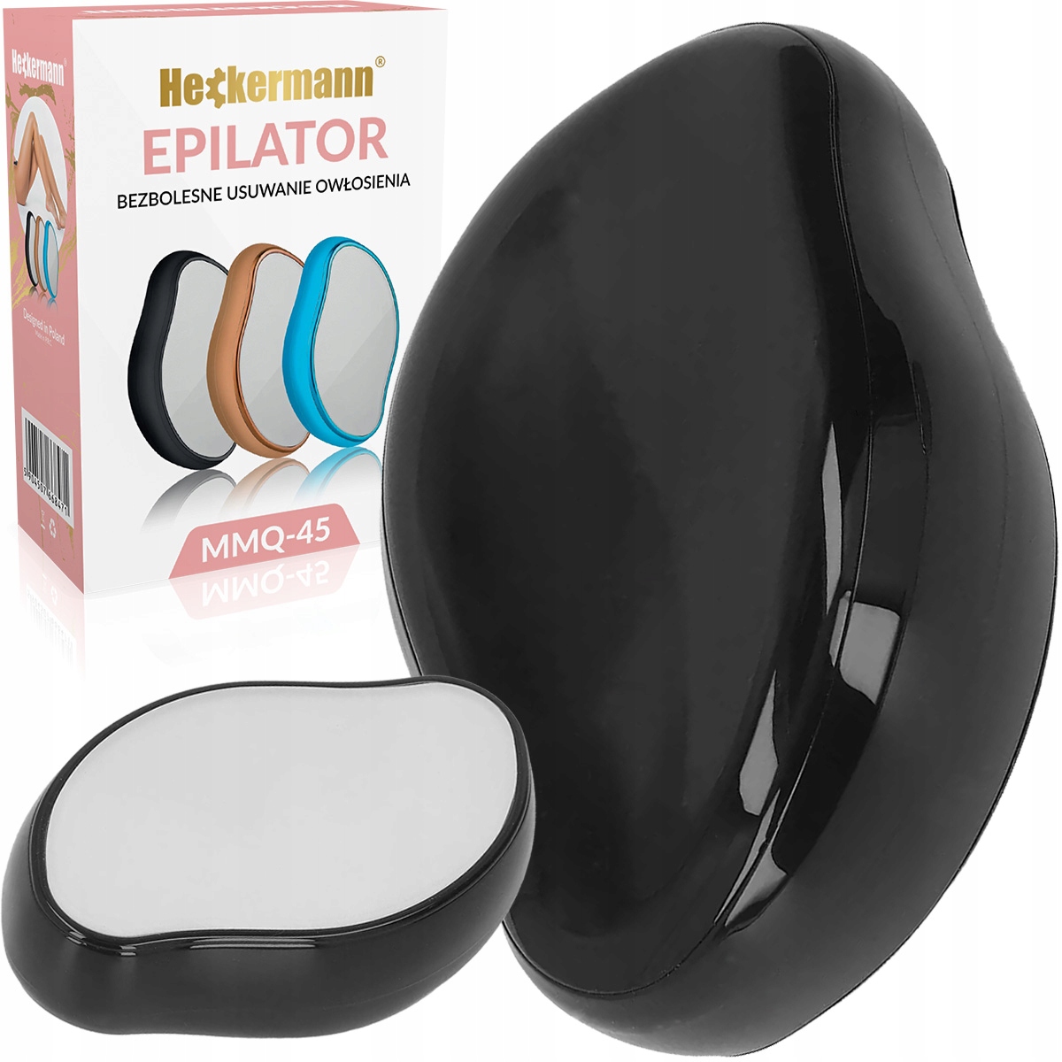 Epilator Do Depilacji Bezbolesnej Depilator Włosów Kamień Czarny