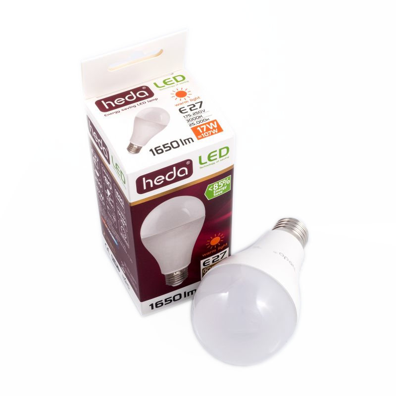 Żarówka Led E27 Heda HD105 17W=107W 1650lm
