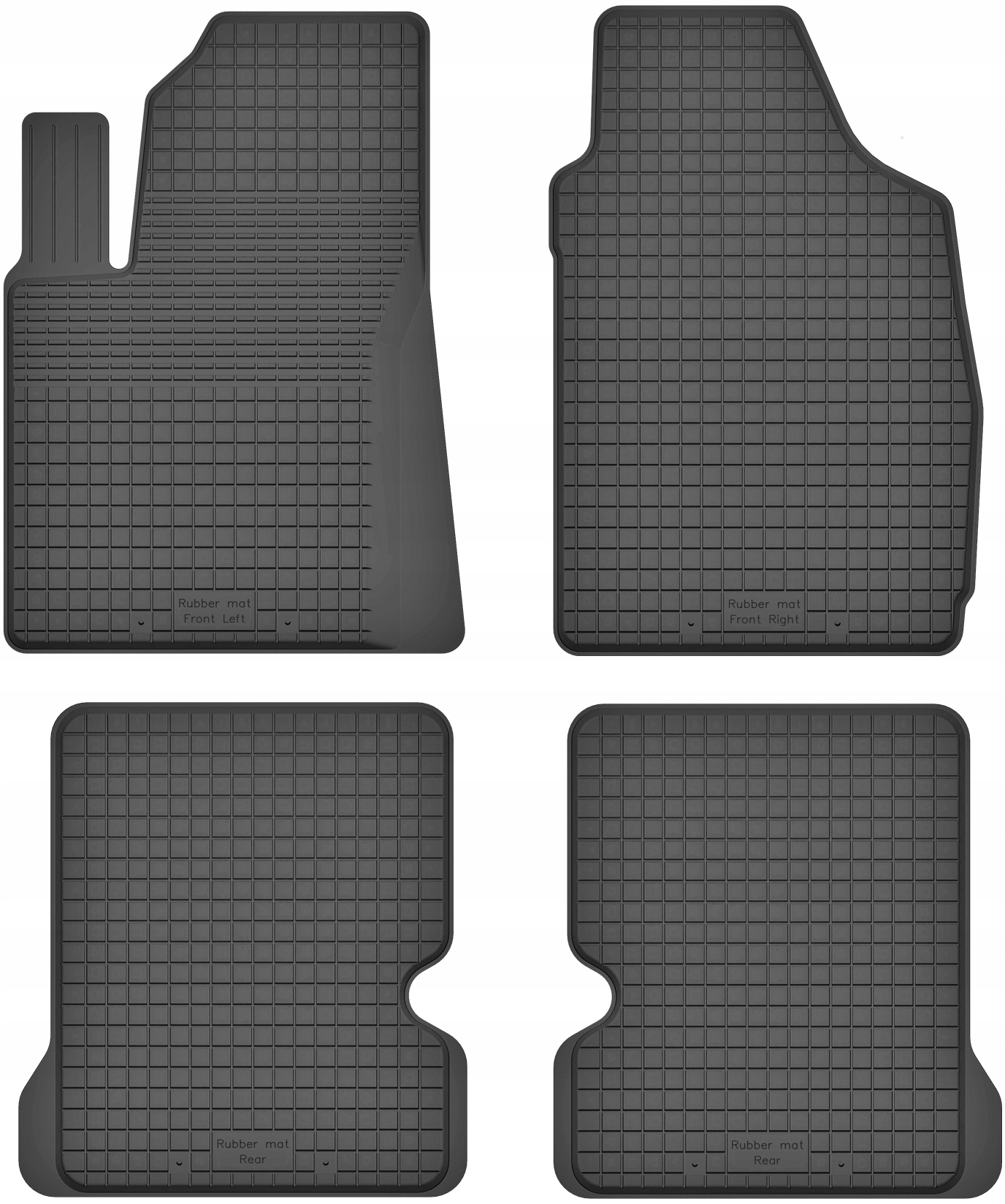 Fiat Panda 2 II 03-12 Dywaniki Gumowe Korytka