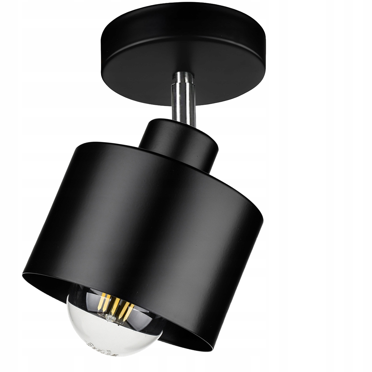 Lampa Wisząca Sufitowa Plafon Led Retro Edison