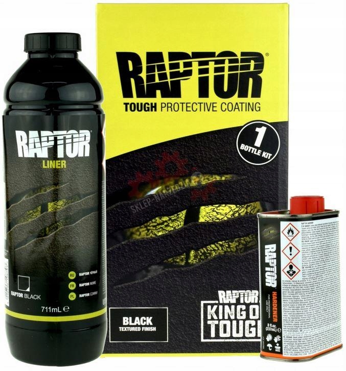 Zestaw do ochrony karoserii Raptor RLB/S1 czarny