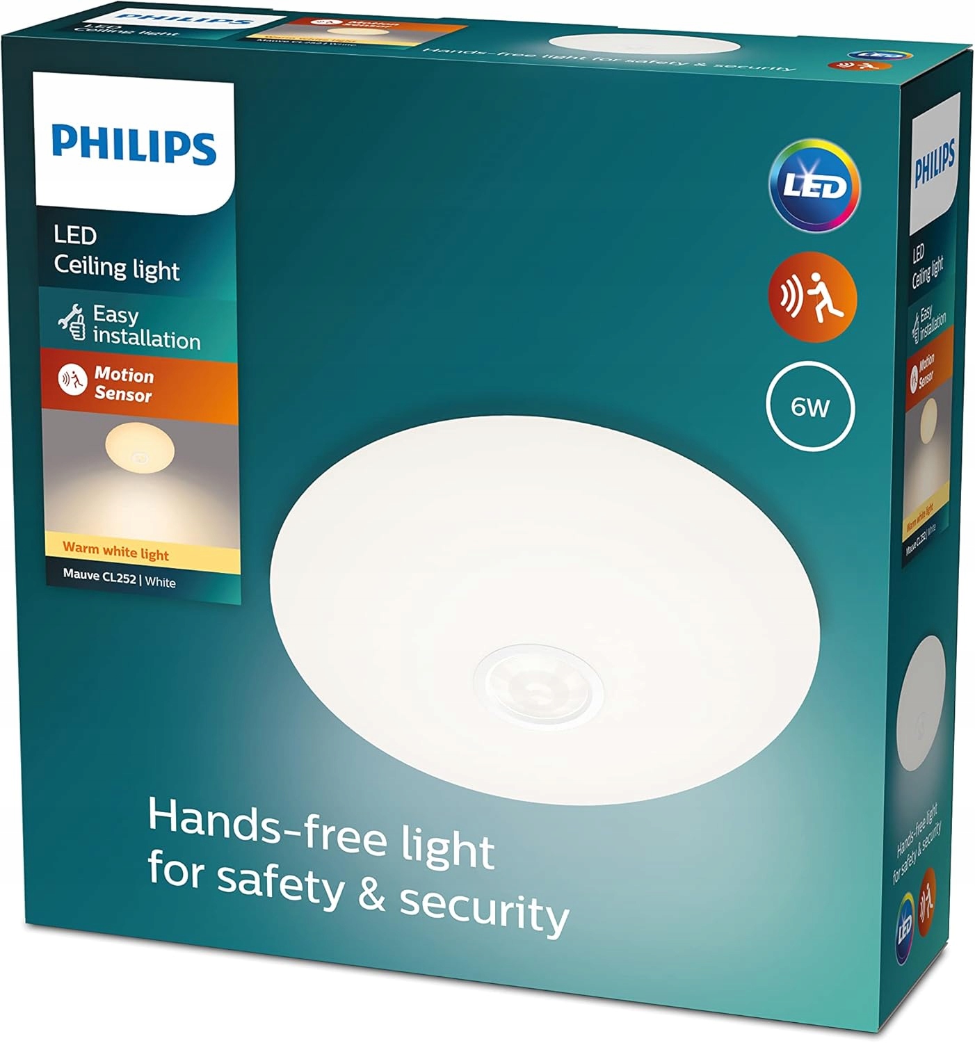 Philips Plafon Led Biały 6 W