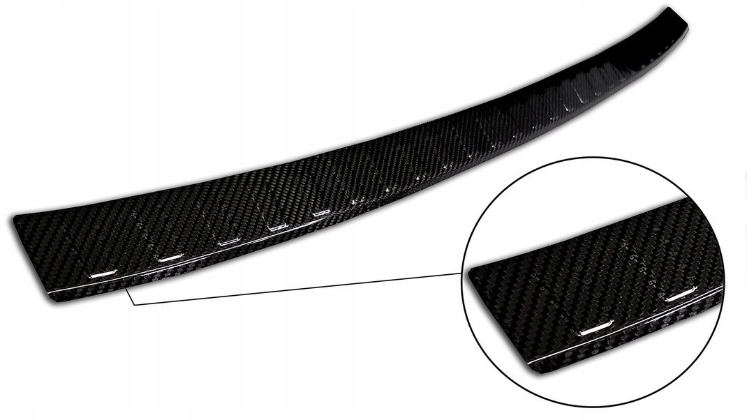 Nakładka na zderzak Carbon Fiber Volkswagen Golf VIII hatchback 5D 2019->