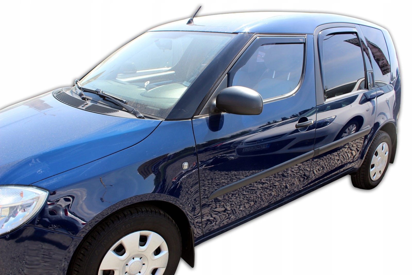 Owiewki Heko Skoda Roomster 2006-15 4 Sztuki