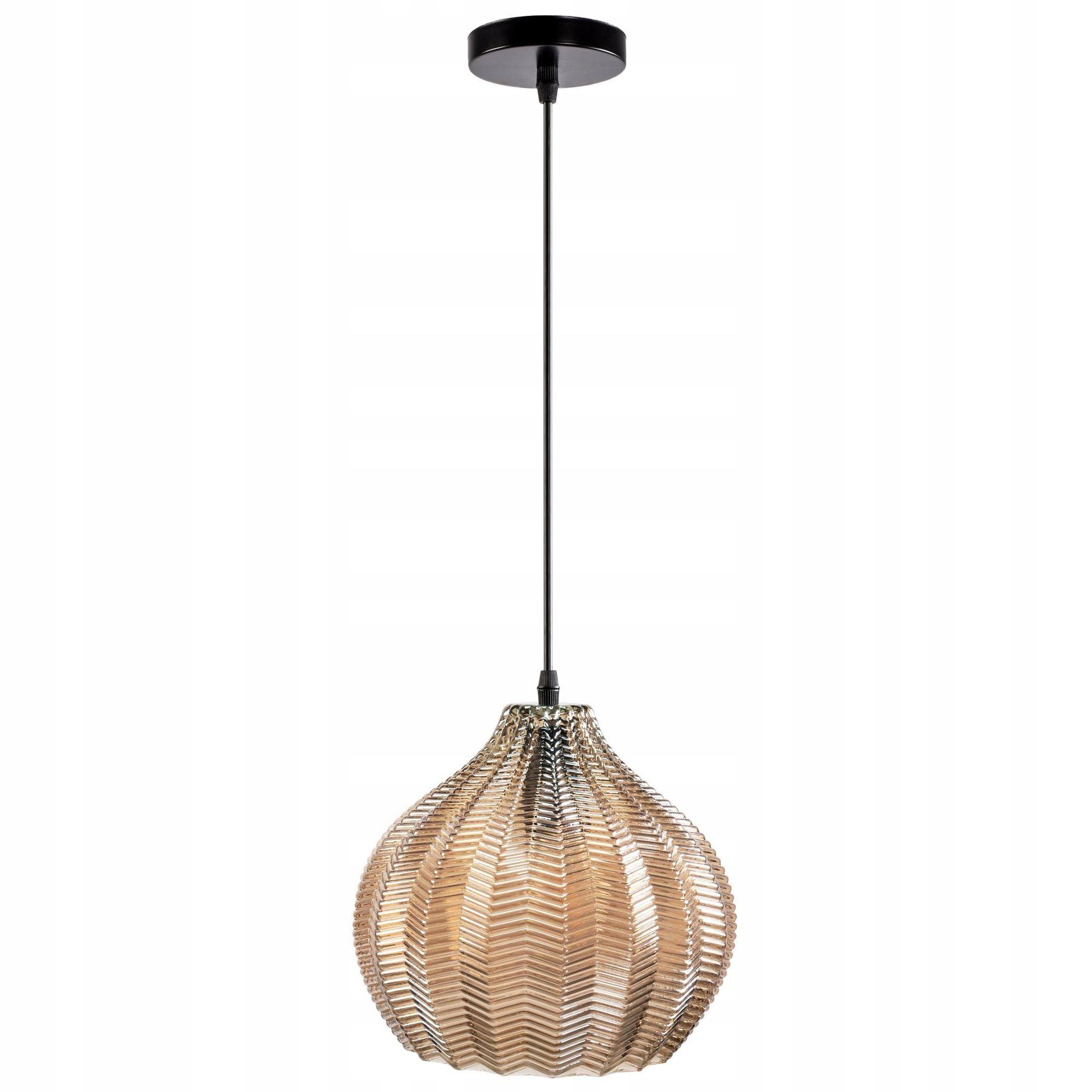 Lampa APP893 wisząca szklana retro vintage