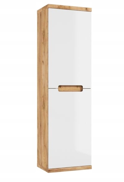 Ronda New Słupek 40 cm K: dąb złoty F: biały połysk/dąb złoty (sku)