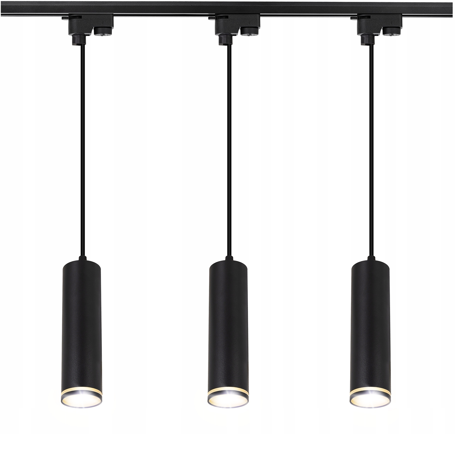 Lampa sufitowa wisząca Szyna 1m 3x GU10 Tuba Led oświetlenie szynowe blatu