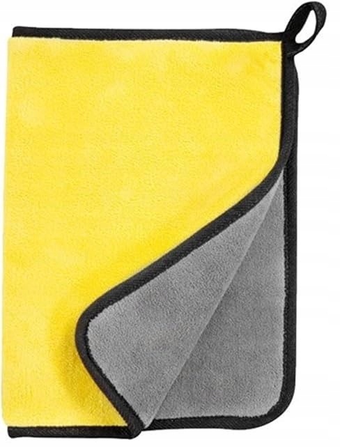 Ręcznik z mikrofibry do osuszania polerowania auta lakieru 500GSM 60x30cm