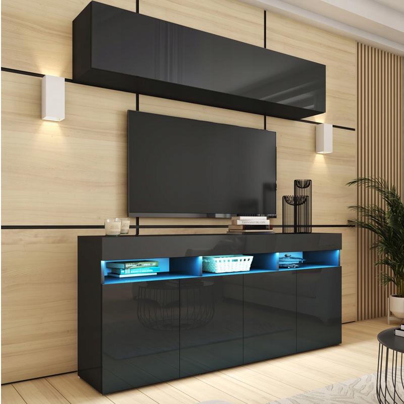 Meblościanka Komoda rtv Szafka Barek 175 Premium