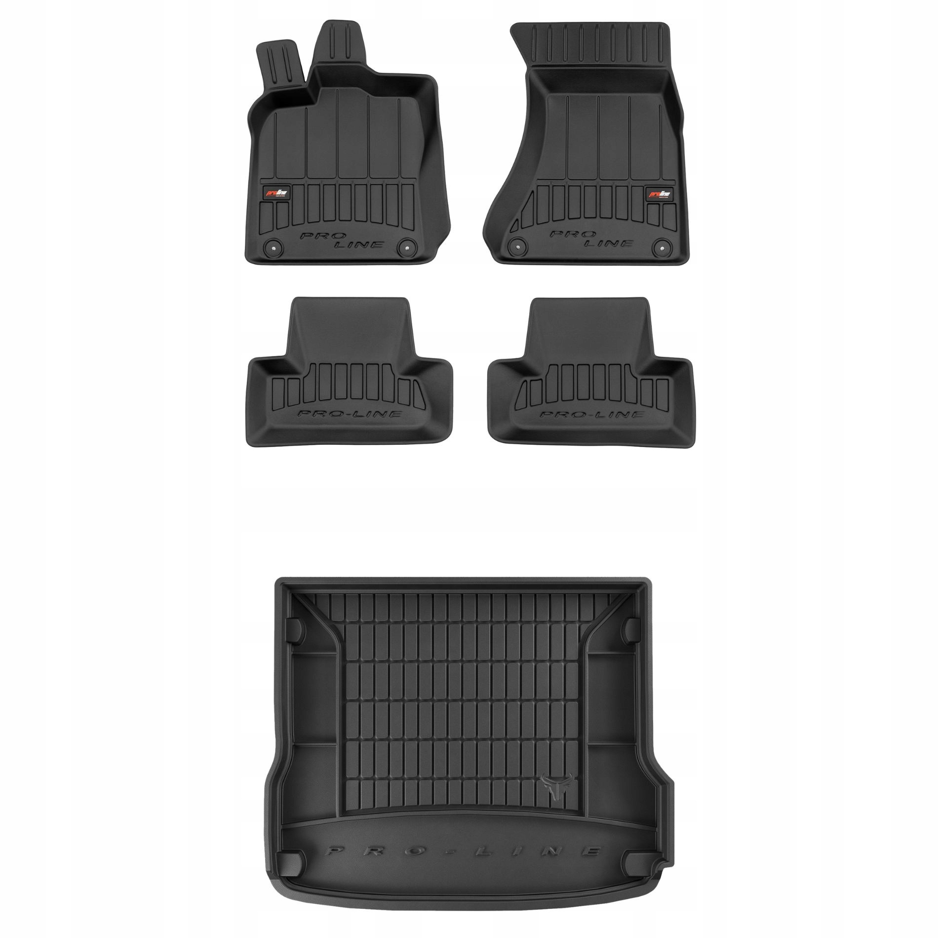 Zestaw dywaniki gumowe i mata do Audi Q5 I 2008-16