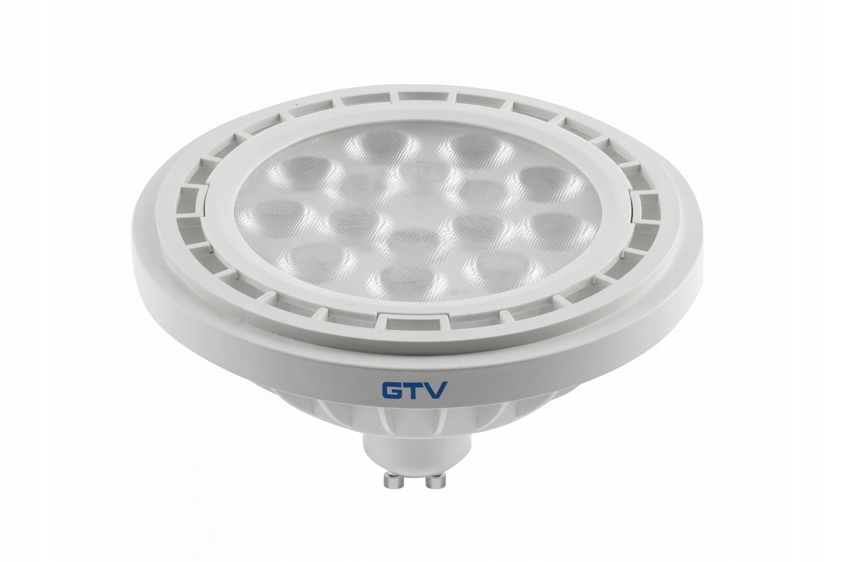 Żarówka Led ES-111 12,5W 230V barwa ciepła 3000K 40° biała obudowa Gtv