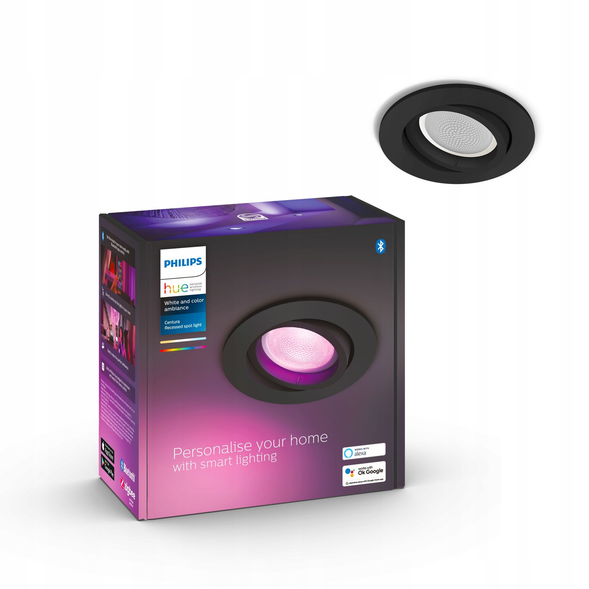Oprawa sufitowa Led Philips Hue Centura GU10