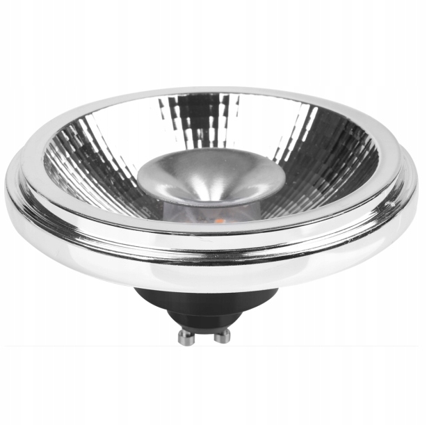 Żarówka Led AR111 12W 3000K GU10 odbłyśnik alu.