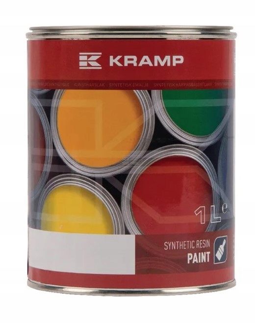 Lakier do maszyn Ral, 9005 czarny głęboki 1 l 900508KR