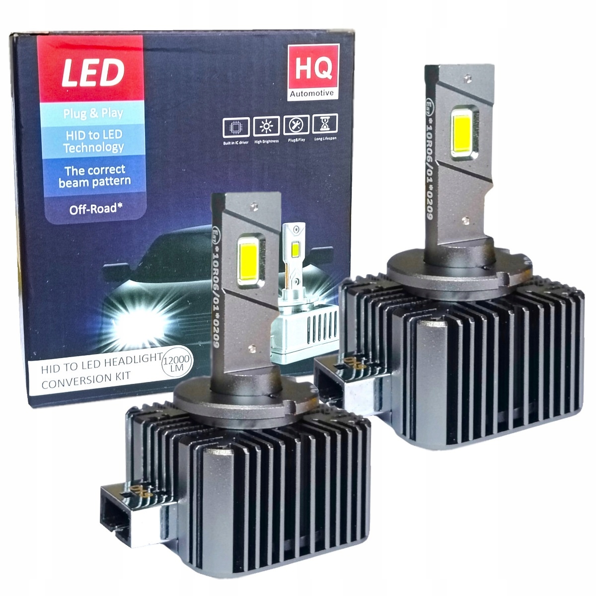 D1S Led Xenon Żarniki S28 Ultra Mini Plug&play 12000 LM Hq Automotive