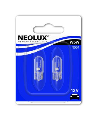 N501-02B Neolux Żarówka 12V W5W 5W W2,1X9,5D