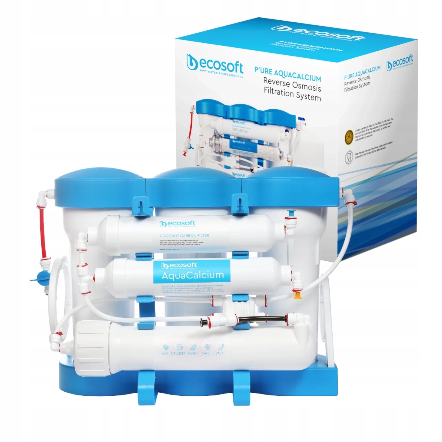 Ecosoft Pure Aquacalcium Filtr odwróconej osmozy z mineralizatorem