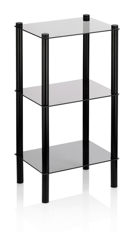 Półka szklana Kela 40 x 30 cm czarna