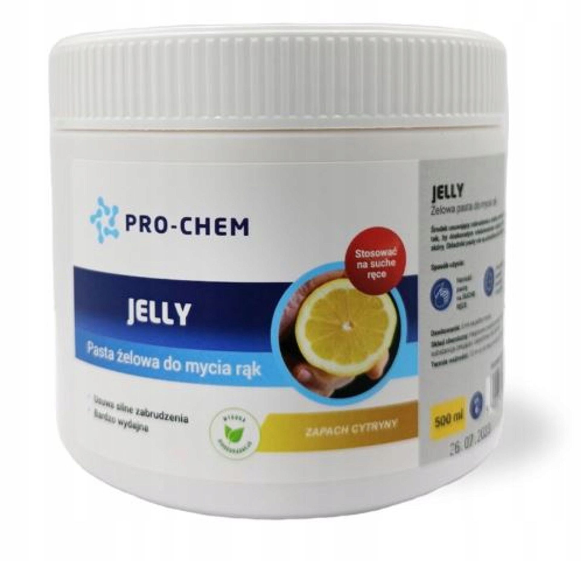 Pasta Do Mycia Rąk Warsztat Bhp Pro-chem Jelly 500 ML Cytryna