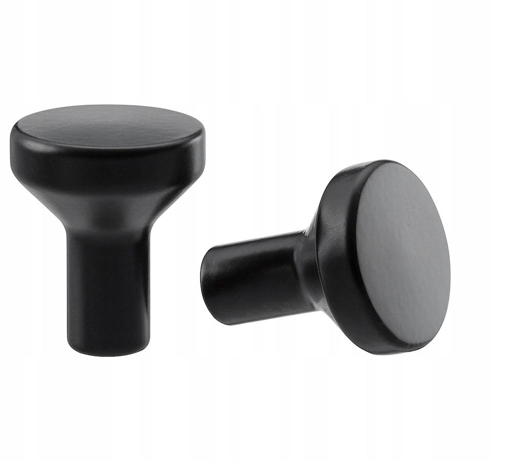 Ikea Bagganas Gałka czarny 21 mm 2 sztuki