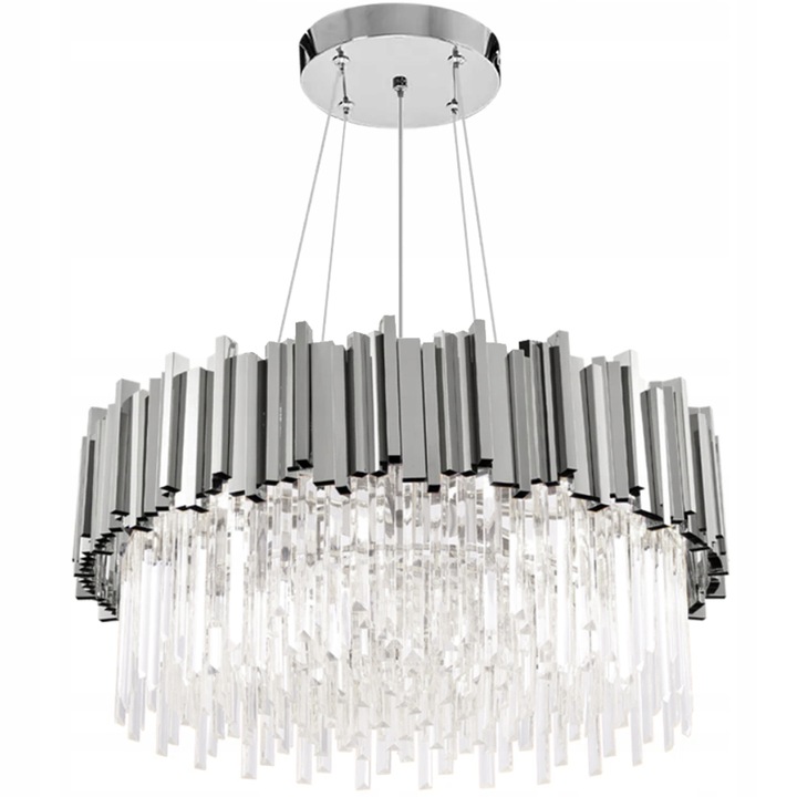 Lampa Wisząca Żyrandol Nowoczesny Kryształowy